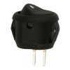 Przełącznik; klawiszowy (kołyskowy); SW-2737; ON-OFF; 1 tor; czarny; bez podświetlenia; bistabilny; przewlekany (THT); 13,3mm; 2