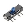 Przełącznik suwakowy, DPST, montaż PCB, 6V, 300 mA przy 4 V DC, -10 → +60°C, KNITTER-SWITCH