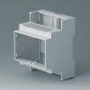 PC DIN rail enclosure, (L x W x H) 58 x 71 x 90 mm, light gray, B6703102