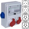 Rozdzielnica budowlana R-BOX IP44 przenośna Wyposażona + 5P/32A + 5P/16A + 2x2P+Z/250V PAWBOL