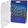 Faithfull FAIM19PSET2 Professional HSS Jobber Drill Bit Set, 19 Piece (1 - 10mm)