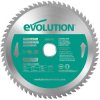Evolution A210TCT-60CS Aluminium Cutting Circular Saw Blade 210 x 25.4mm x 60T