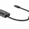 Delock USB 2.0 adapter [1x złącze męskie USB-C - 1x złącze żeńskie USB-C (Power Delivery)] 62990 0.2 m
