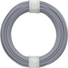 Donau Elektronik 118-9 Przewód linka 1 x 0.14 mm² szary 10 m