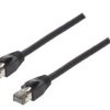 Cq8093s Patch Cord S/Ftp Cat 8.1 Linka Cu Lszh Czarny 10M 26Awg