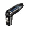 Neutrik RX NC3FRX-BAG XLR Connector Right Angle 3 Pins Black