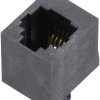 encitech RJJU-64-1407-E1V-088 złącze żeńskie do wbudowania pionowego RJ14 encitech RJJU-64-1407-E1V-088 3251-0024-08 złą