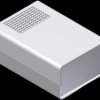 ABS enclosure, (L x W x H) 178 x 128 x 72 mm, light gray (RAL 9018), KL22.5