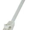 kabel LAN LogiLink CP1052U, 1 szt., RJ45, CAT 5e, U/UTP, 2.00 m, szary