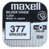 Bateria srebrowa 377 / SR626SW / SR66 1,55V