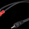 50467 3.5-mm 4-pin/2x 3.5-mm 2-pin jack adapter