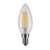 Żarówka LED E14 Filament Świeca 4W ciepła biel, 400lm