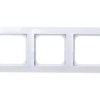 IMPRESJA Ramka potrójna biała R-3Y/00