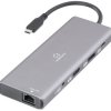 Renkforce Stacja dokująca USB-C® RF-DKS-905 10-in-1 8K PD 3.1 PD 3.1 140W 8K Odpowiedni dla marki: uniwersalny;zasilanie