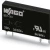 Przekaźnik półprzewodnikowy Montaż wtykowy 3 A WAGO 30 V AC/DC