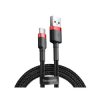 Kabel USB/USB-C 3m BASEUS 2A Red+Black CATKLF-U91