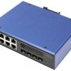 Switch przemysłowy Ethernet Digitus DN-651161 DN-651161, 8+4 Porty, 1000 MBit/s