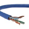 Kabel UTP kat.5e U/UTP 4x2x0,58 linka niebieska Telegärtner /100m/