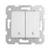 LINNERA S Wyłącznik schodowy podwójny biały 91440017 VIKO PANASONIC