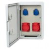 Rozdzielnica budowlana RB-250 - gniazda 2x16A 5p, 2x230V