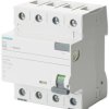 Siemens 5SV33446GV01 Wyłącznik różnicowoprądowy A 40 A 0.03 A 400 V