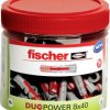 Fischer 535982 Kołek 2-komponentowy 40 mm 8 mm 80 szt.