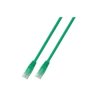 Kabel krosowy patchcord securityNET UTP kat.5e zielony 0,5m PVC PC-5EUTPPVC-GN0.5