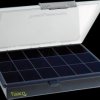136167 Assortment box, W/D/H 240 x 195 x 42 mm, 18 compartments