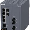 Switch XB206-2 zarządzalny Layer 2 6x RJ45 2x wielomodowy ST/BFOC PROFINET IO SCALANCE XB 6GK5206-2BB00-2TB2