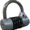 Kłódka szyfrowa średnica szekli: 7mm ABUS Kłódka szyfrowa W budynkach, na zewnątrz Stal, Znal