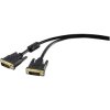 Renkforce RF-4212195 DVI-D 24+1-pin Cable 1.8m Black Gold-plated Ferrite Core