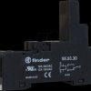 95.93.30 Relay base - FIN 40.31 / 41.31, black