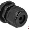 60363 Cable Gland PG13.5 for round cable bk 2 pcs