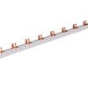 Szyna prądowa łączeniowa - sztyftowa 3-fazowa 80A 57 modułów 16 mm² 81998106