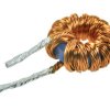 Indukcyjność; dławik drutowy pierścieniowy; DTMSS-20/0,010/20-V; 10uH; 20A; fi 26,5x3x13mm; przewlekany (THT); pionowy; 10mm; 4,