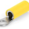 Uninsulated ring cable lug, 2.62-6.64 mm², AWG 12 to 10, 13.08 mm, M12, metal, 35135