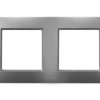 ARIA Ramka 2 podwójna do wyłączników IP-44 srebro RH-2U/18 OSPEL