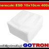 Ściereczki ESD 10x10cm 400szt.