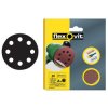 Flexovit 63642526501 Hook & Loop Sanding Discs 115mm Assorted - Pack Of 6