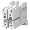 Plug housing, 4 pole, pitch 3.3 mm, straight, natural, 1-1971905-2