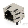 Złącze Ethernet Żeński Złącze RJ45 Przewlekany Cat5e TE Connectivity, 90° 8-żyłowe