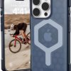 Urban Armor Gear Essential Armor MagSafe Case Futerał backcase Apple iPhone 16 Pro niebieski, przeźroczysty Kompatybilny