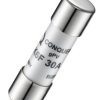 Bezpiecznik 30A 10 x 38 mm gPV Ceramika 600V dc RS PRO IEC 60269-6