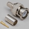 BNC plug 75 Ω, RG-59/U, crimp connection, straight, 0401001/D