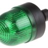 Sygnalizator 24 V AC/DC Stały Zielony Montaż panelowy LED