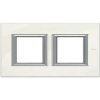 AXOLUTE Ramka 2x2-modułowa pozioma BIAŁA LAK HA4802M2HBG