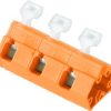 Weidmüller 1953950000 Zacisk sprężynowy 2.5 mm² Ilość styków 4 pomarańczowy 100 szt.