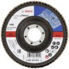 Bosch Accessories 2608603653 X431 Tarcza lamelkowa Średnica 115 mm Średnica otworu 22.33 mm Wielkość ziarna 60 stal 1 sz