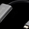 136-19 USB-C > DisplayPort adapter, 4K at 60 Hz, aluminium