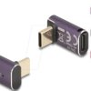 60289 Adapter USB 4.0 C male > female - 90°, 8K 60 Hz